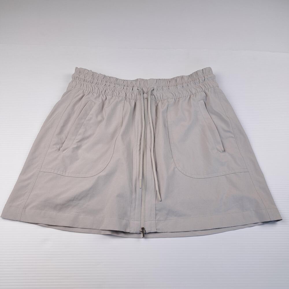 Athleta Skort Womens 8 Gray Stretch Athleta Expedition Skirt Lined Hike Outdoor